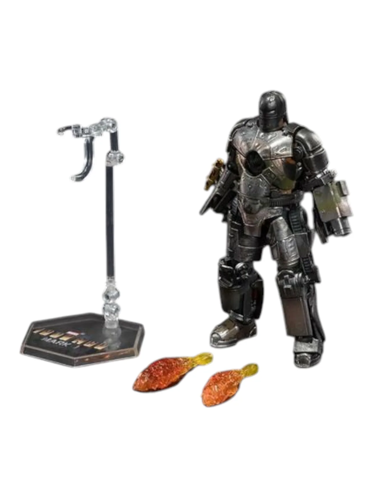 ZD Toys Marvel Studios The Infinity Saga Iron Man MK1 1:10 Scale Iron Man Collections (Size-7 Inch) - Image 5